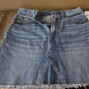 GAP Blue Denim Skirt